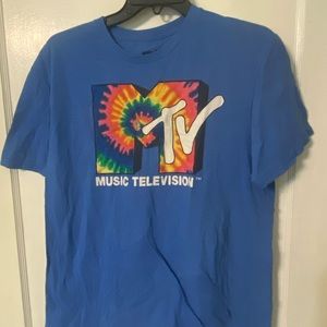 Blue mtv shirt